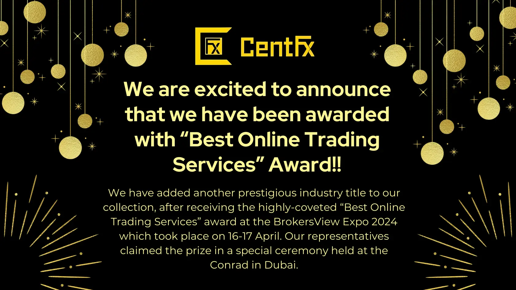 Best Online Trading Services Award