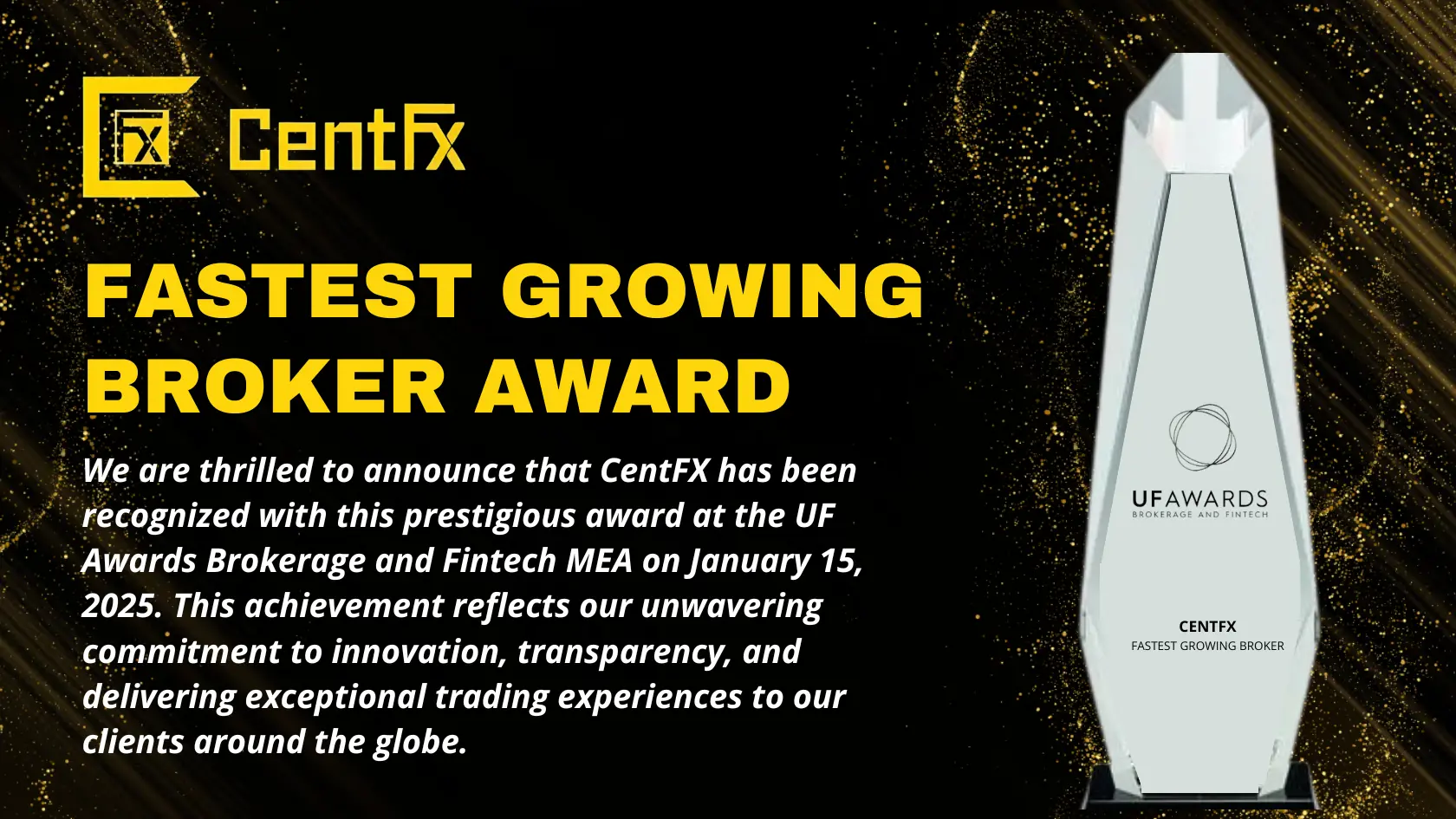 Award Fastest Growing Broker